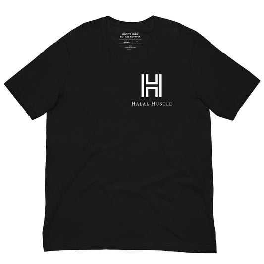 White "H" Unisex t-shirt