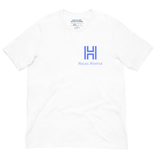 Blue "H" Unisex t-shirt